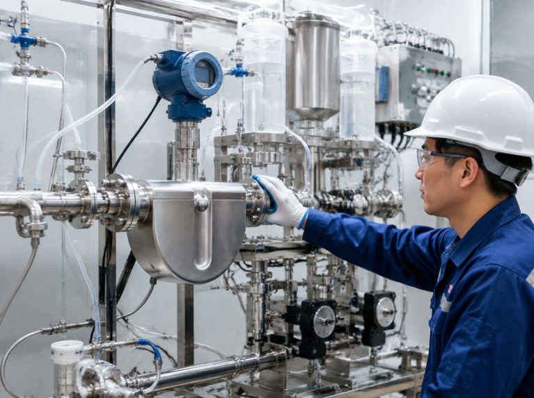 通化科里奥利液体质量流量计